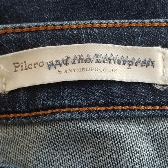 Pilcro and The Letterpress by Anthropologie High Rise Denim Leggings Size 28 - Picture 13 of 16